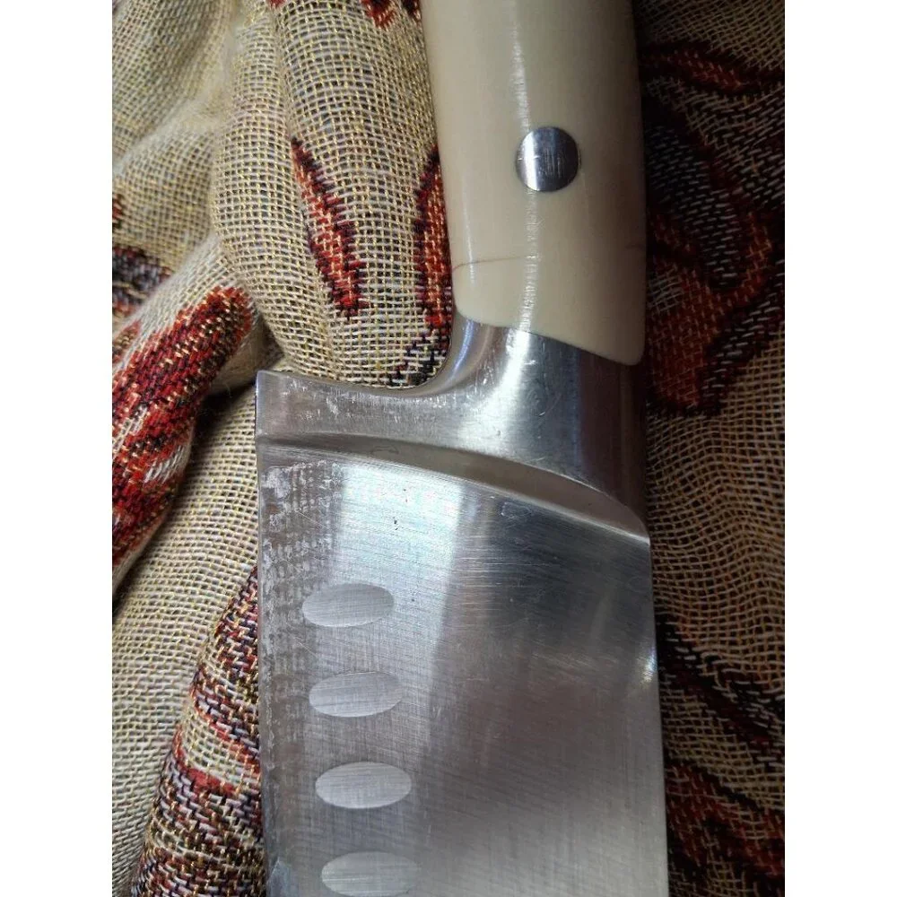 Cangshan 7-Inch Santoku Knife X50CrMoV15 (59762)German Steel With White Handle